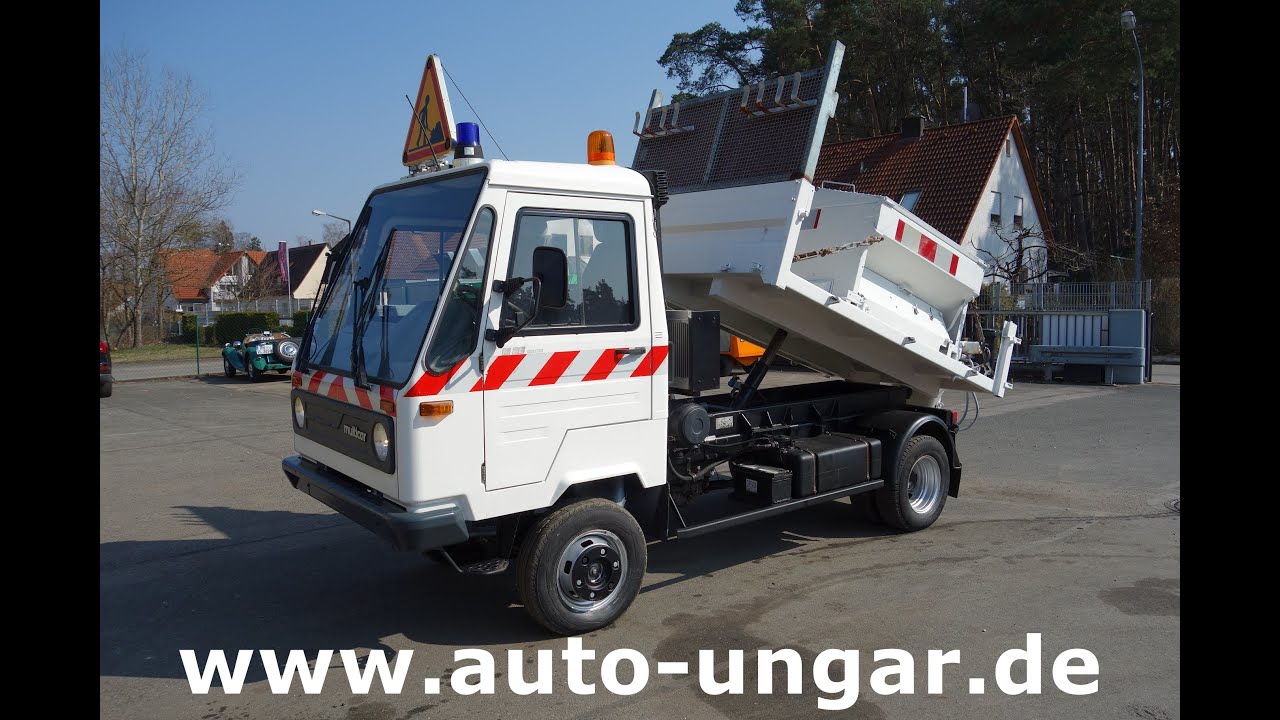 Multicar M26 Ecoline 4x4 Baujahr 2009  Euro 4 langer Radstand mit Streuaufsatz www.auto-ungar.de