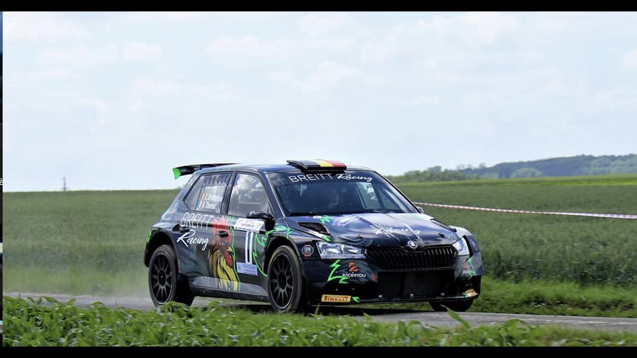 Onboard rally de la Haute Senne, SS9 Salmonsart, Skoda Fabia rally 2,Emile BREITTMAYER/Alexis THOMAS