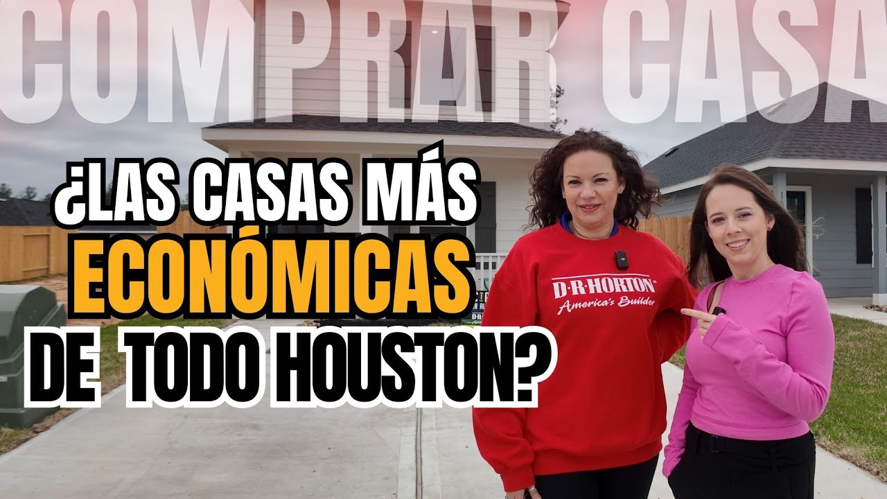 Las CASAS MÁS ECONÓMICAS de CONROE, TX y NUEVAS