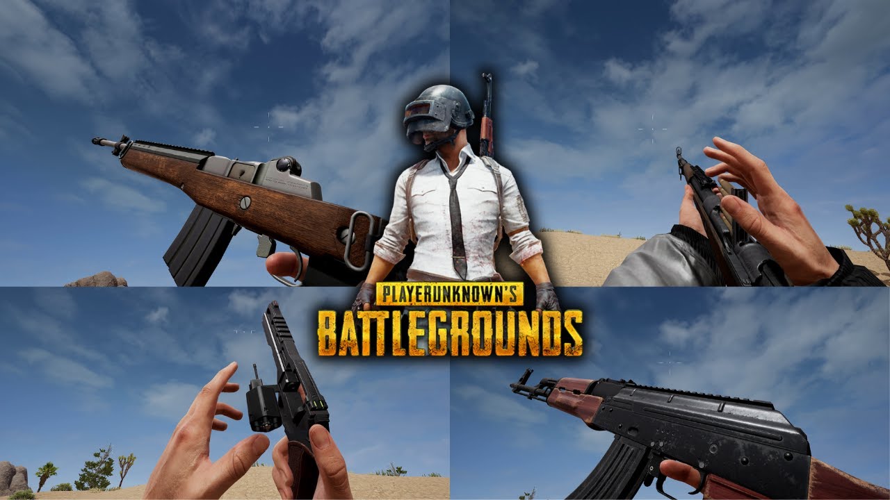 PUBG: BATTLEGROUNDS All Weapons Showcase 2024 ( 4K 60FPS )