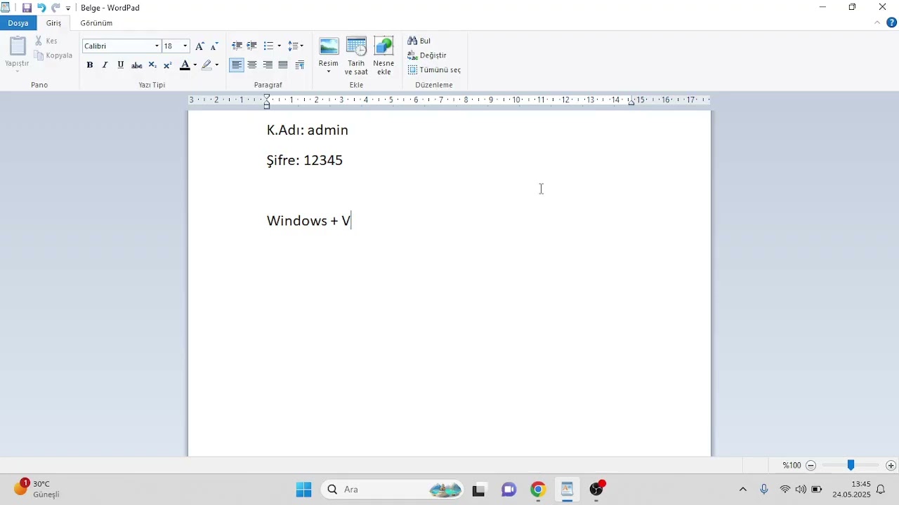 Windows 10/11 Kopyalama Ge&ccedil;mişi G&ouml;rme (Pano A&ccedil;ma)