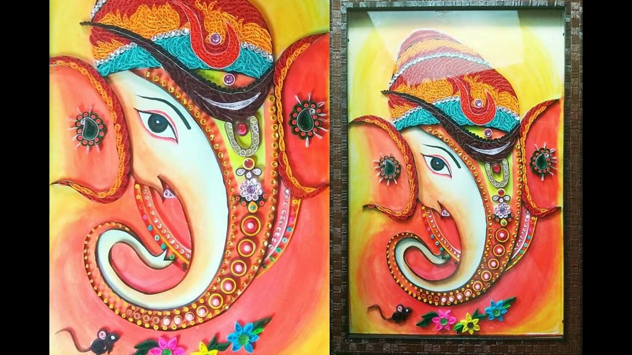 DIY: Low Budget Quilling Wall Hanging | Quilling Art