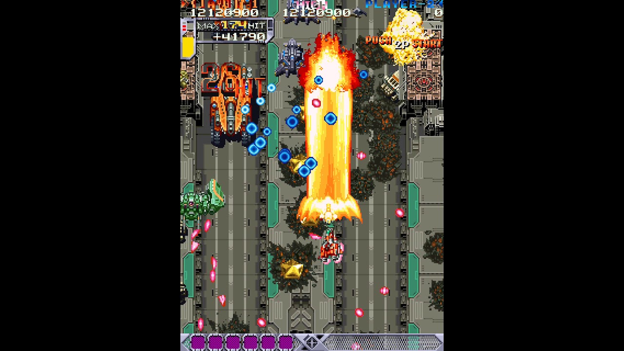 Do-Don Pachi ( Arcade ) Long Play HD - 60FPS ( Full Game + Secret Stage  )