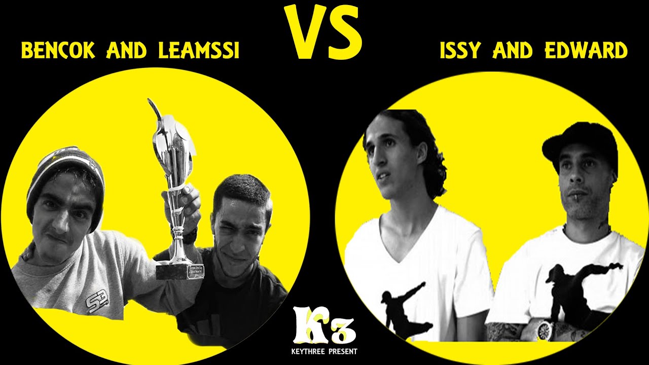 SOUFIANE BENCOK AND LEAMSSI VS ISSY HITMAN AND EDWARD VAN GILS