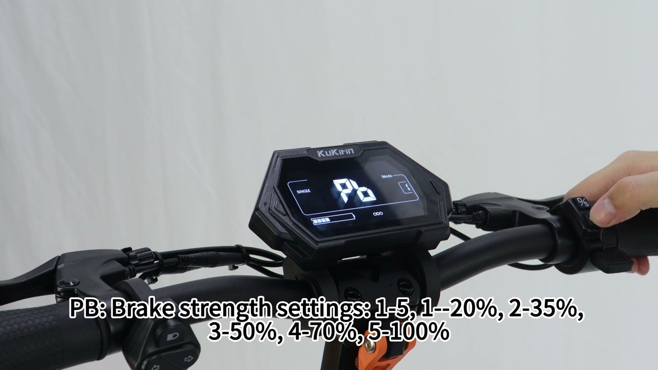 KuKirin G2 Master E-Scooter &ndash; Full Parameter Settings Tutorial