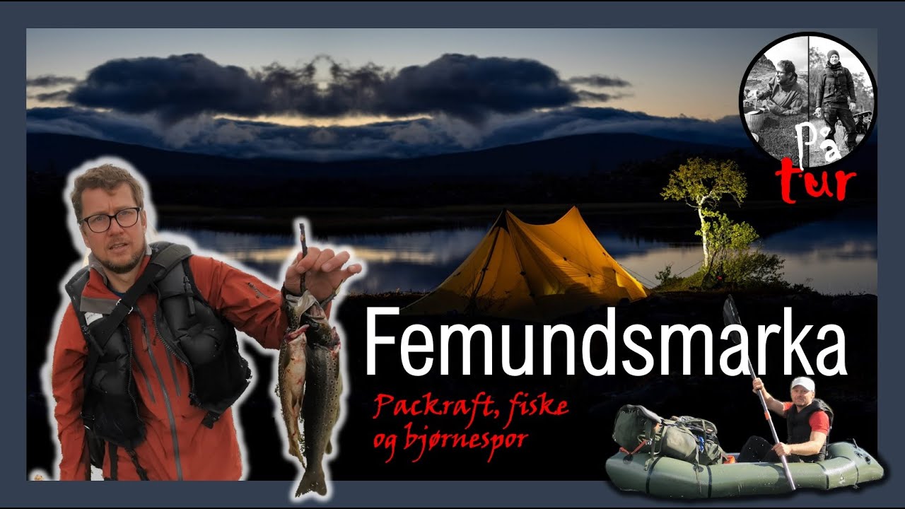 Femundsmarka - Bjørnespor, Packraft, fisketips og masse fisk