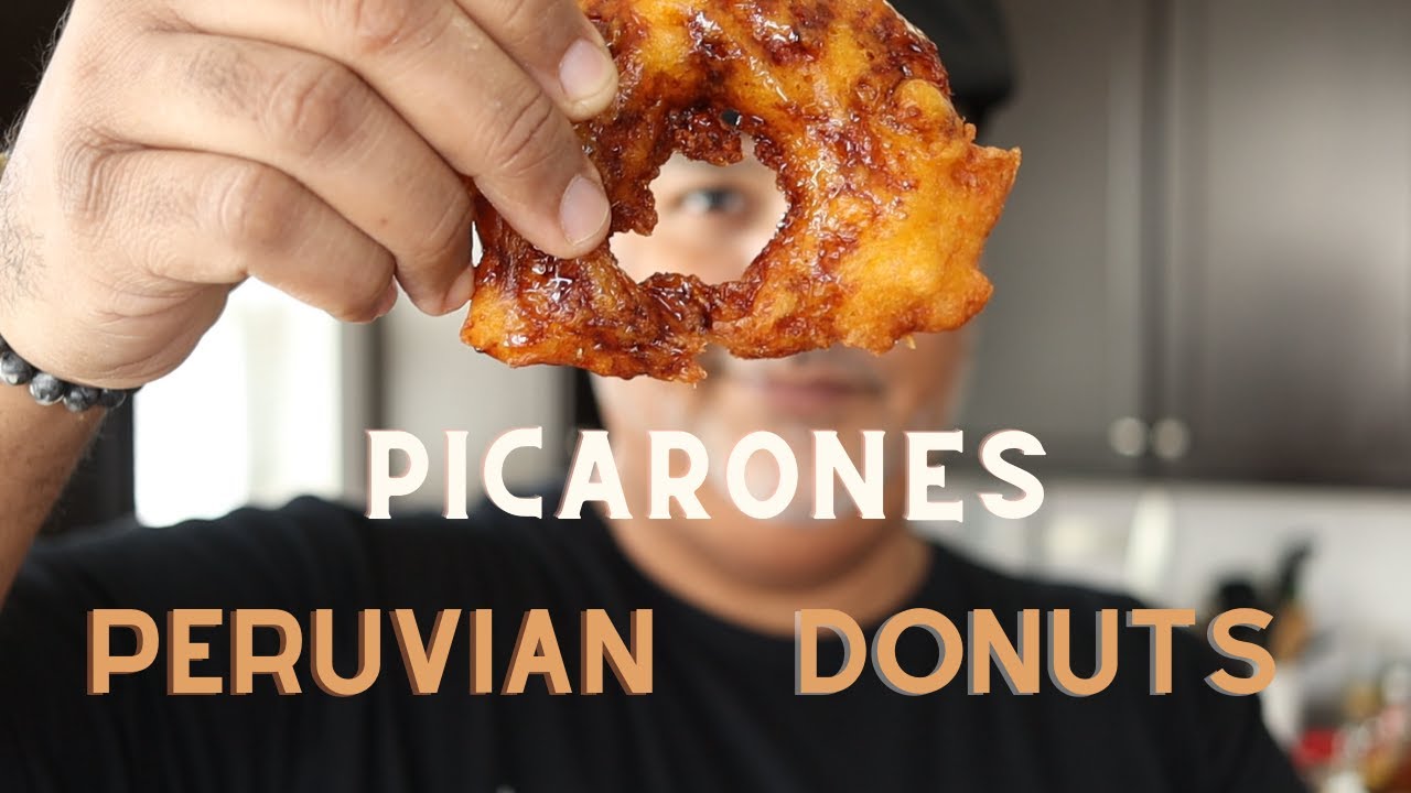 How to Make Picarones [Peruvian Doughnuts] with Chancaca Syrup