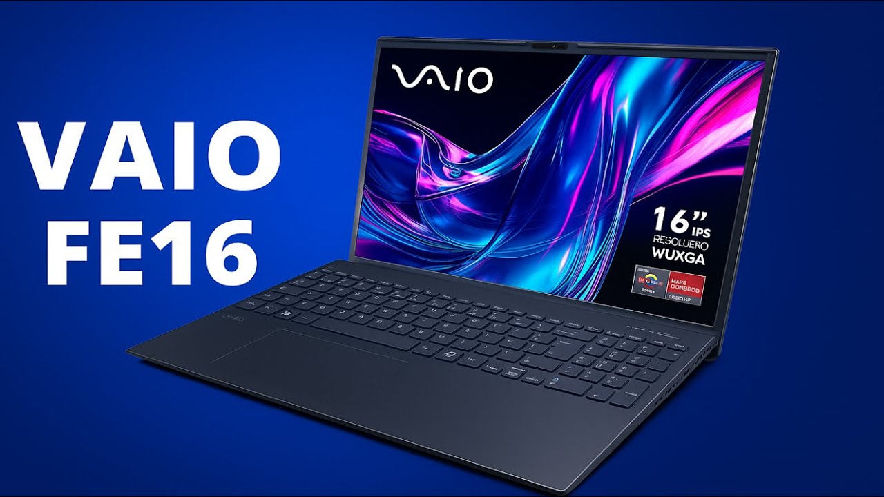 Vaio FE16 Ryzen 7 5825U - Unboxing e Primeiras Impressões