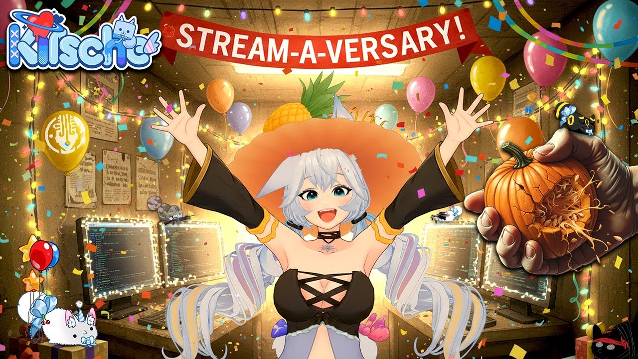 Hello I've been here for 7 years, is streamaversary time~! (つ✧&omega;✧)つ