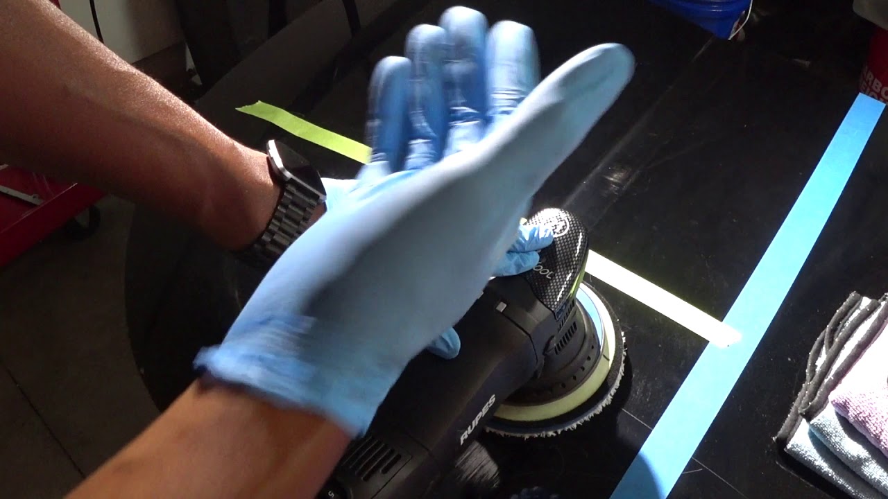 Machine polishing: 1-step correction vs 2 step correction