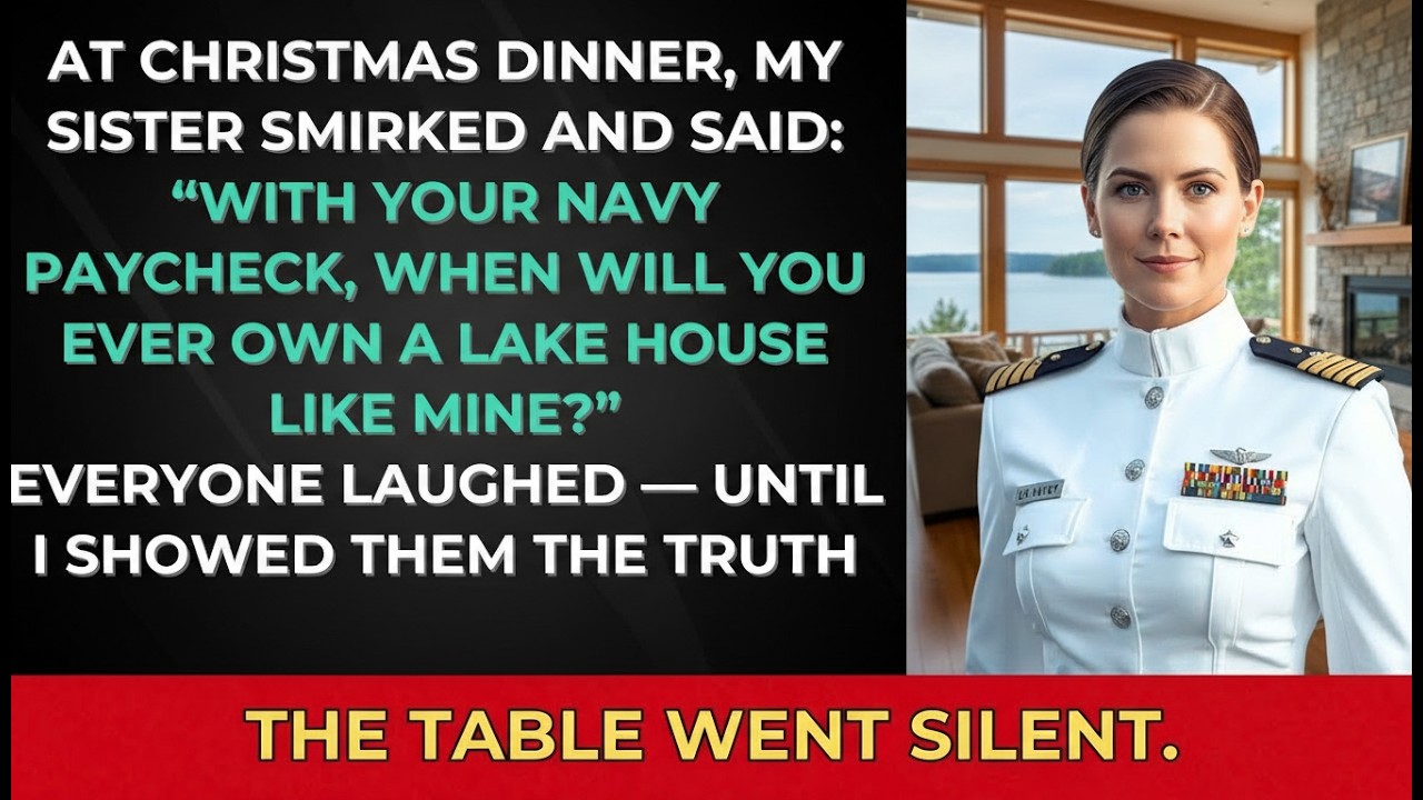 My Sister Mocked Me: “With Your Navy Paycheck, When Will You Ever Have A Lake House Like Mine?”