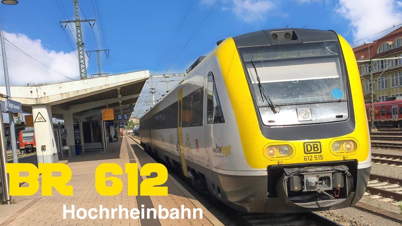 Die BR 612 auf der Hochrheinbahn (RAB) | VT 612 in Baden-Württemberg | bwegt | Ergänzung zur Doku
