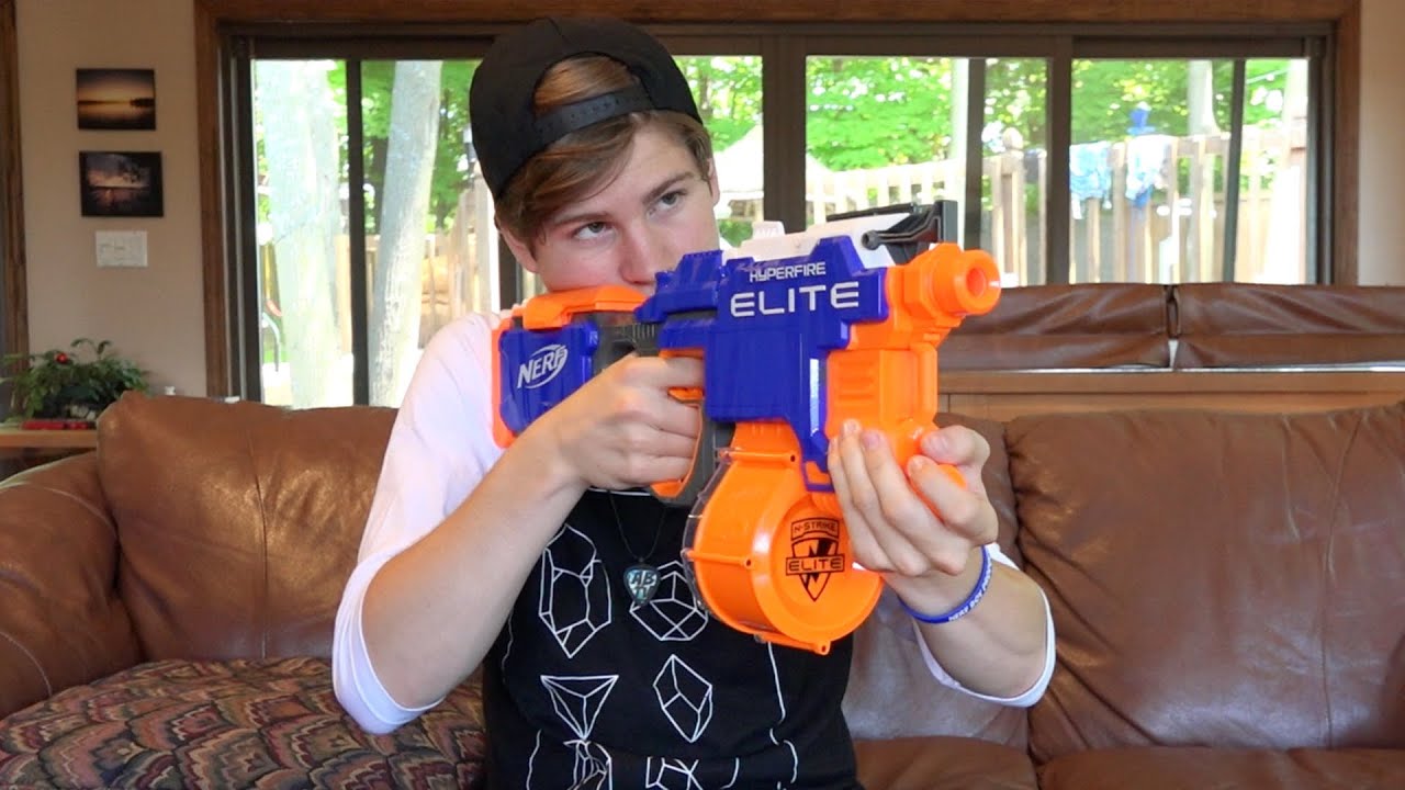 Nerf N-Strike Elite HyperFire Unboxing and Review