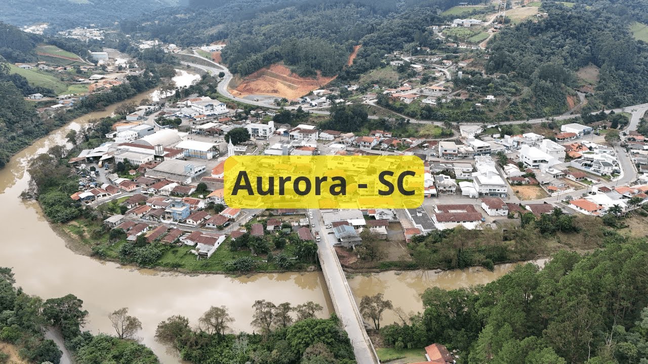 Aurora/SC Vista de Cima