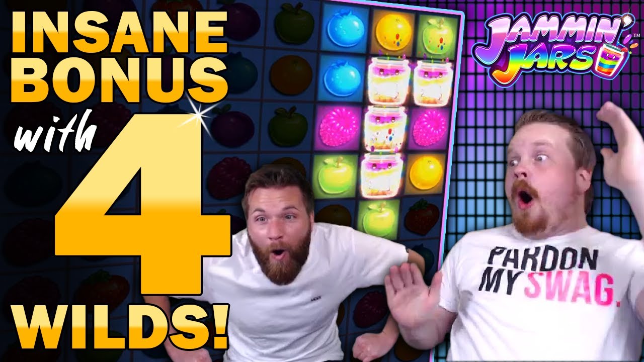 SUPER MEGA BIG WIN IN JAMMIN JARS