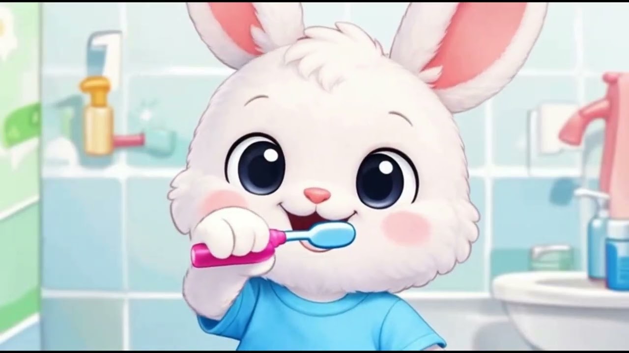 Brush Your Teeth, Bunny! 🐰🪥 | Fun Kids Song About Brushing Teeth | Bunny Kids TV