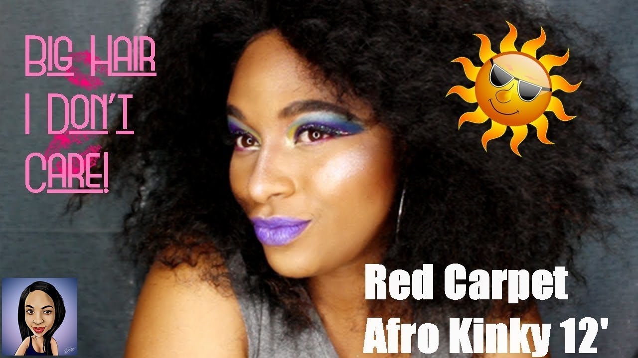 Afro Kinky Wig Under $30 | Red Carpet Afro Kinky 12' Lacefront Wig