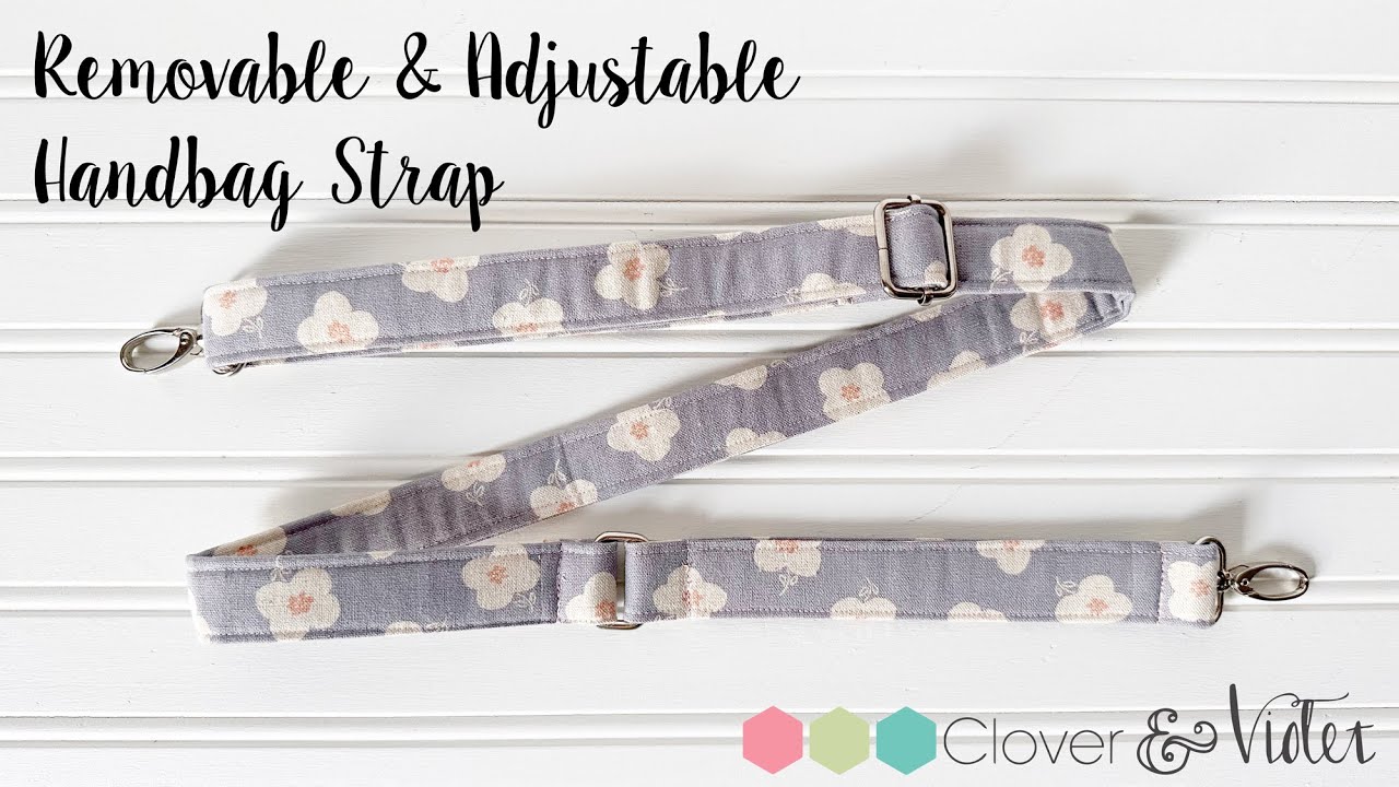Make an Adjustable Handbag Strap Tutorial
