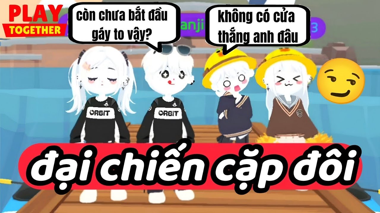 PUCK VÀ PITI ĐẠI CHIẾN CẶP ĐÔI | REY GÁY SỚM VÀ CÁI KẾT | PLAYTOGETHER 