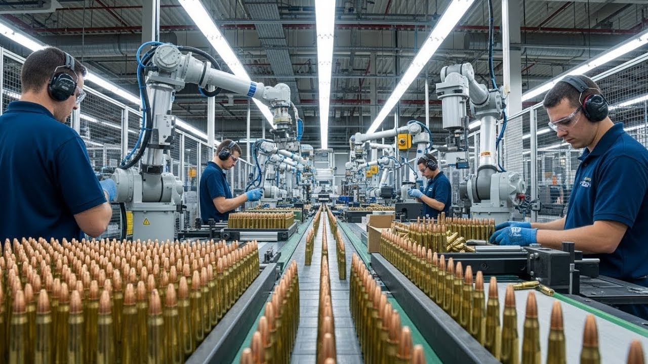 Inside the Bullet Factory: How Brass Casings Become High-Velocity Ammunition