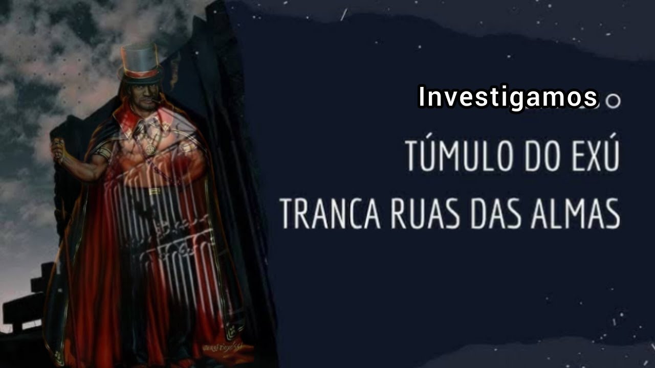 INVESTIGUEI O TÚMULO DO EXÚ TRANCA RUA DAS ALMAS ||ELE ESTAVA LA.