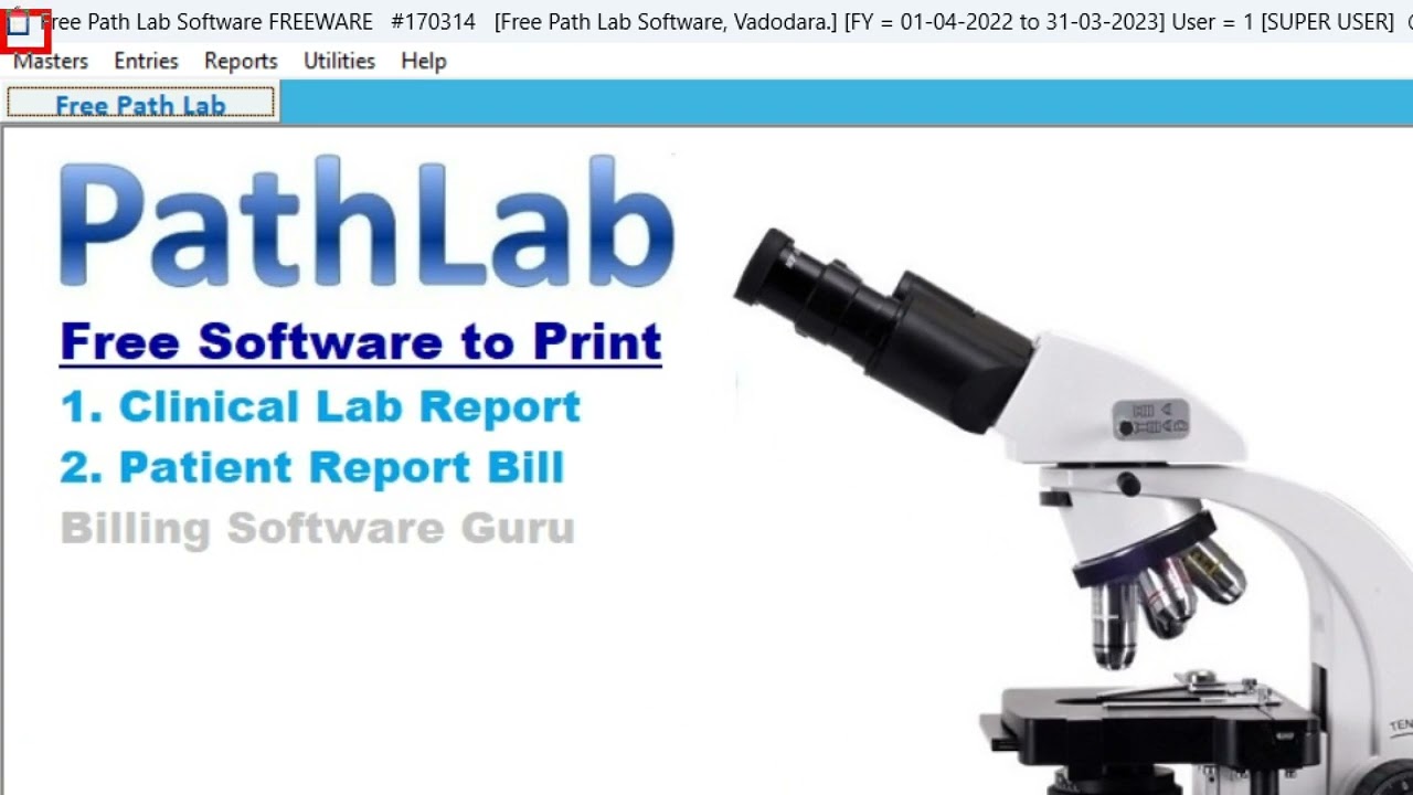 Free Pathlab Medical Billing Software | Laboratory, Pathology, Lab Management