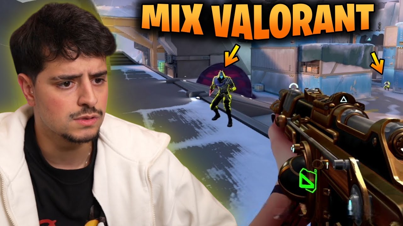 CORINGA JOGANDO MIX DE VALORANT COM OS AMIGOS! EP 305