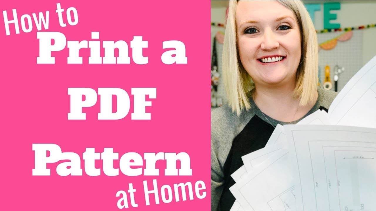 How to Print PDF Sewing Patterns at Home — Sewing with Patterns