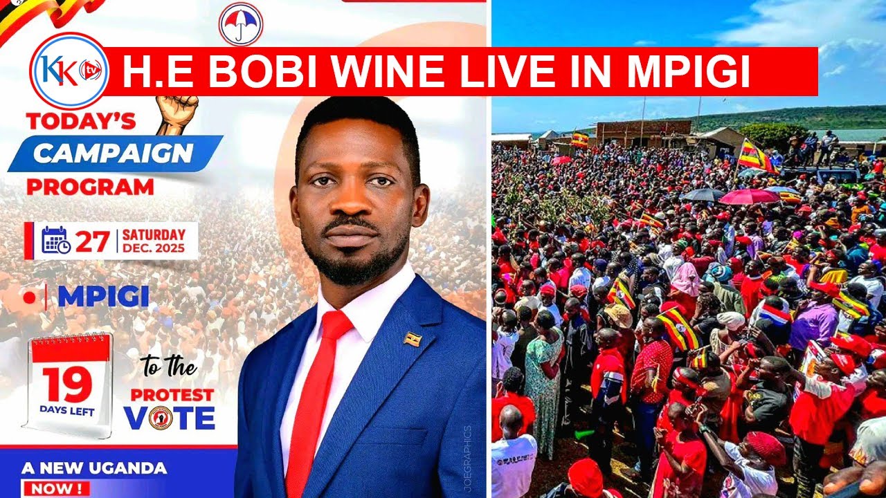 LIVE NOW: H.E. Bobi Wine Heads to Mpigi for Massive Campaign Rally | UG DECIDES 2026