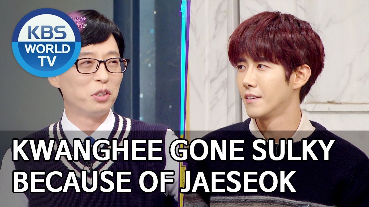 Kwanghee gone sulky because of Jaeseok [Happy Together/2019.12.05]