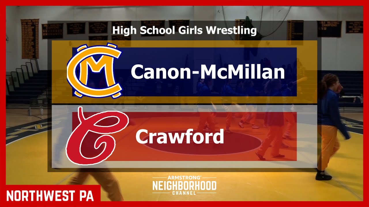High School Girls Wrestling: Canon-McMillan vs Crawford (Jan 25, 2022)