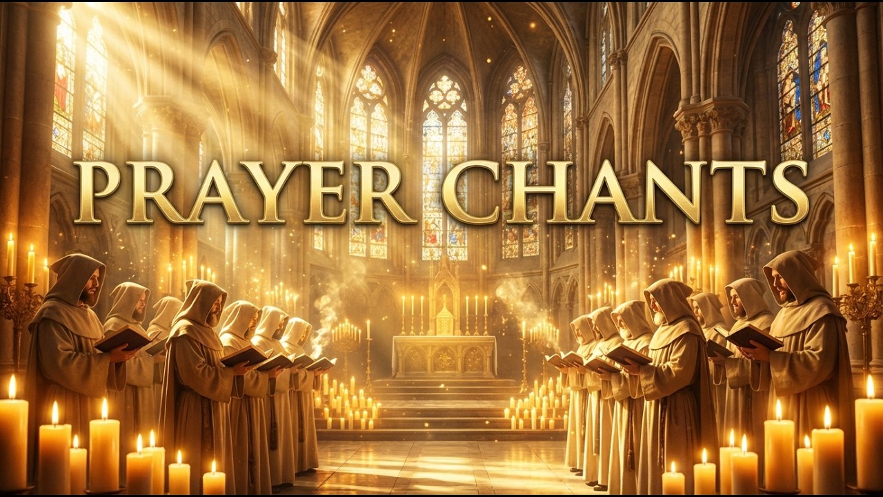 1 Hour ✝️ 432Hz  Gregorian Chant for Prayer and Meditation | Sacred Monks Choir Healing Music