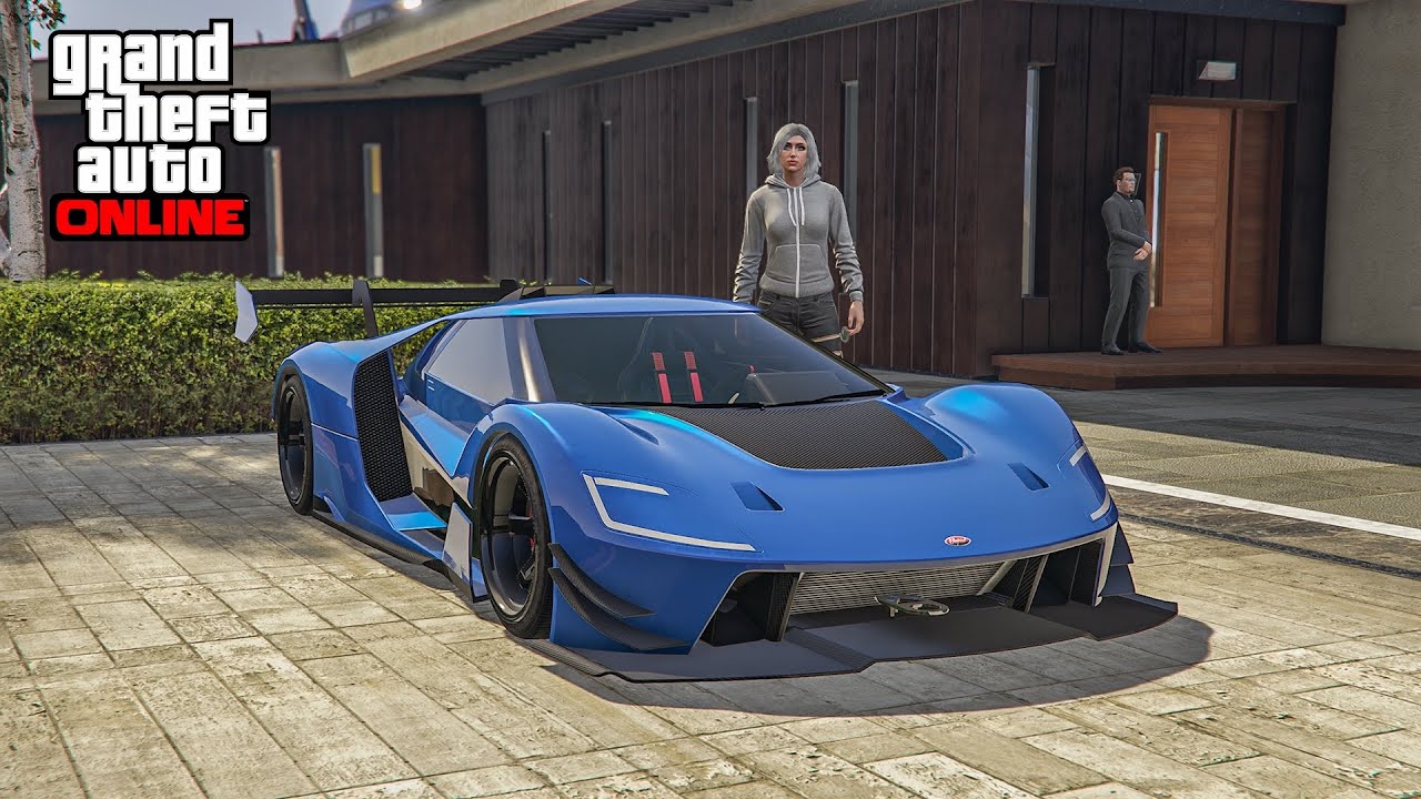 GTA Online - DLC Vehicle Customization - Vapid FMJ MK V {Ford GT MK IV}