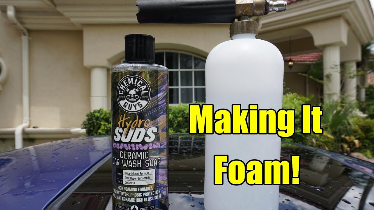Chemical Guys Hydro Suds Foam Test 2019. Will it Foam?