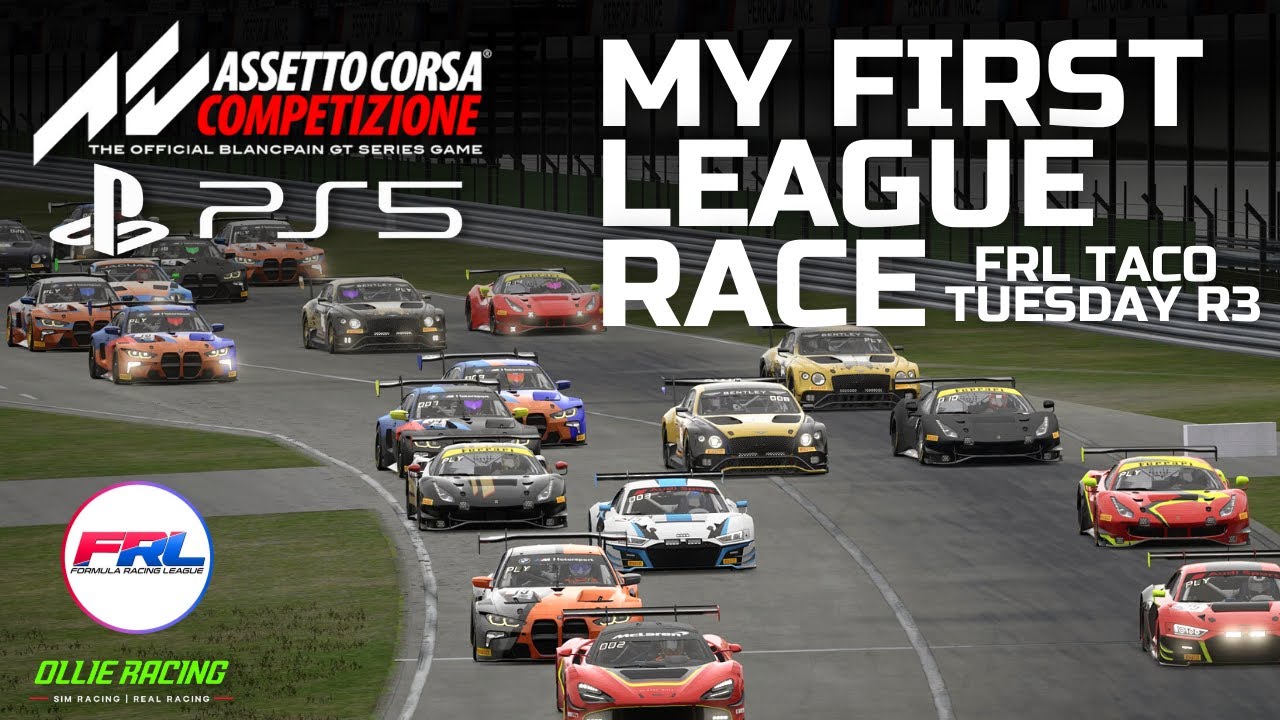 ACC on PS5: Sim Racing at it's BEST! My first league race