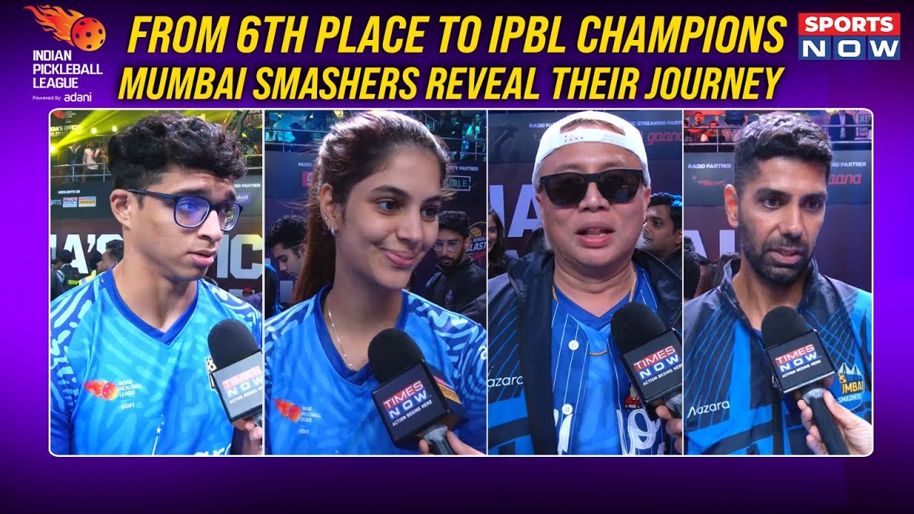 Mumbai Smashers Reveal Their Journey | From 6th Place to IPBL Champions | Exclusive Interviews