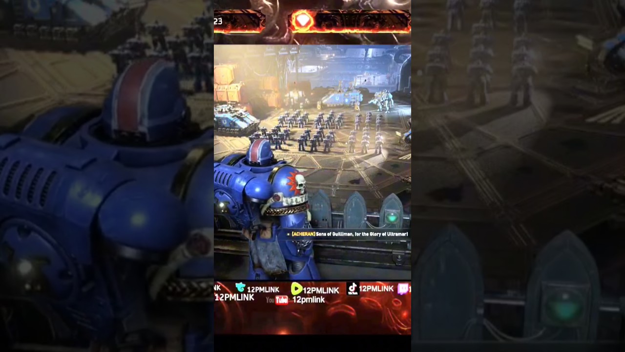 warhammer 40k space 2 marine war speech
