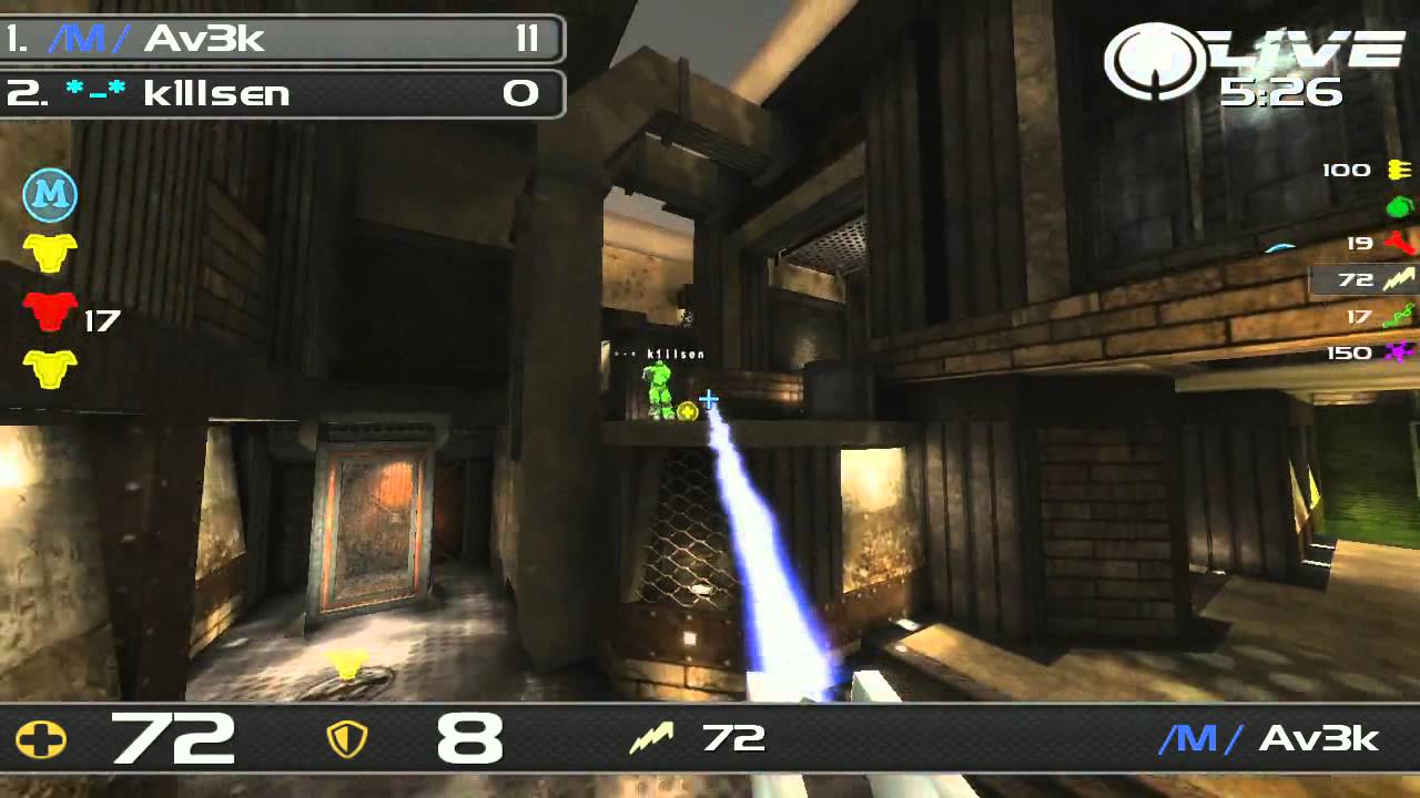 QuakeLive's Classics #14. Av3k - k1llsen (DHW'12 Warmup Cup by 2GD)