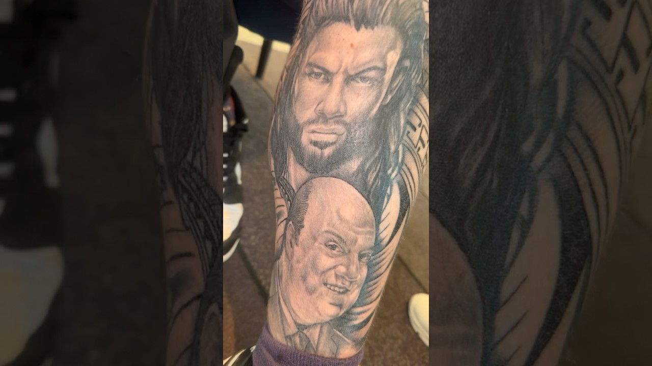 WWE BLOODLINE TATTOO! 👀🔥 #wwe #romanreigns
