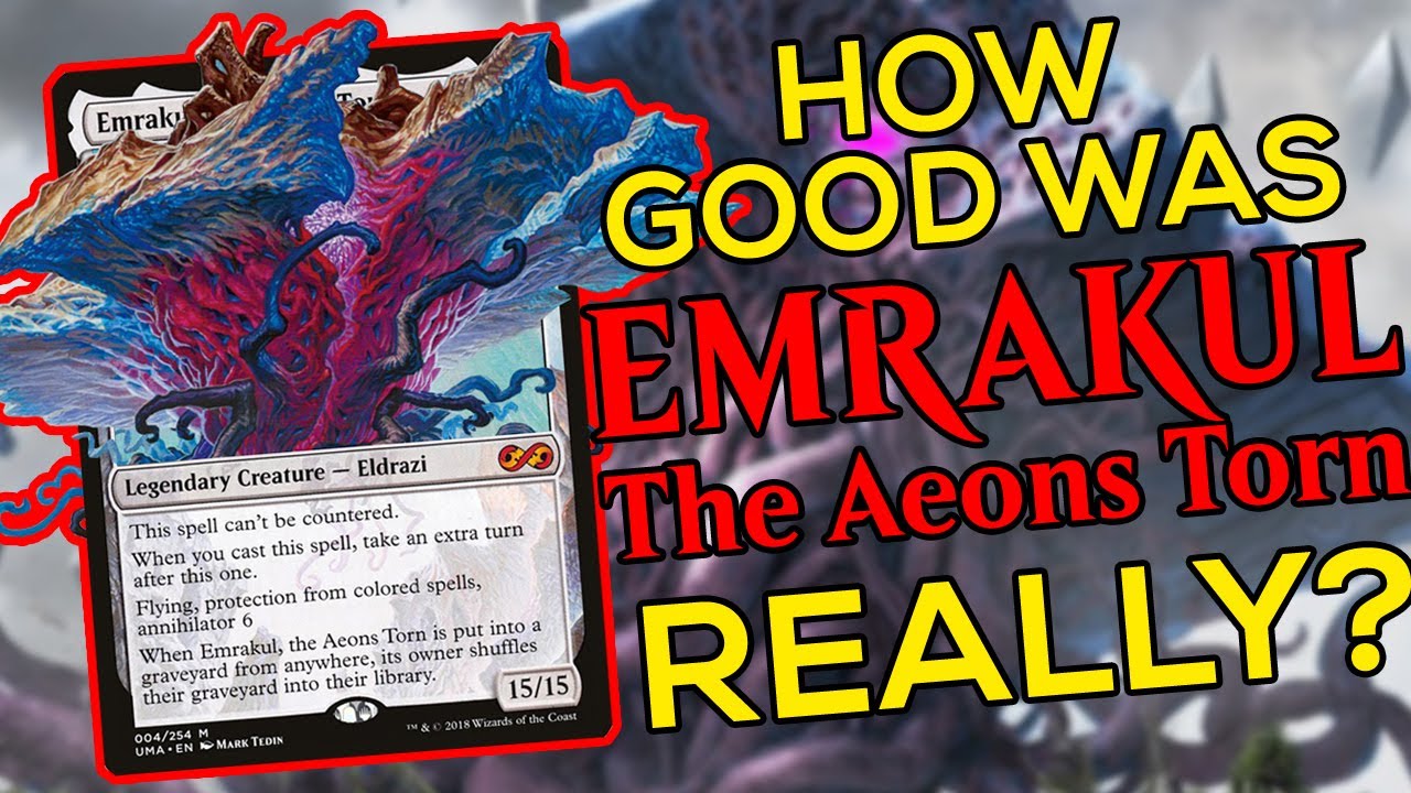How Good Was Emrakul, the Aeons Torn, Really? - Magic: The Gathering Competitive History