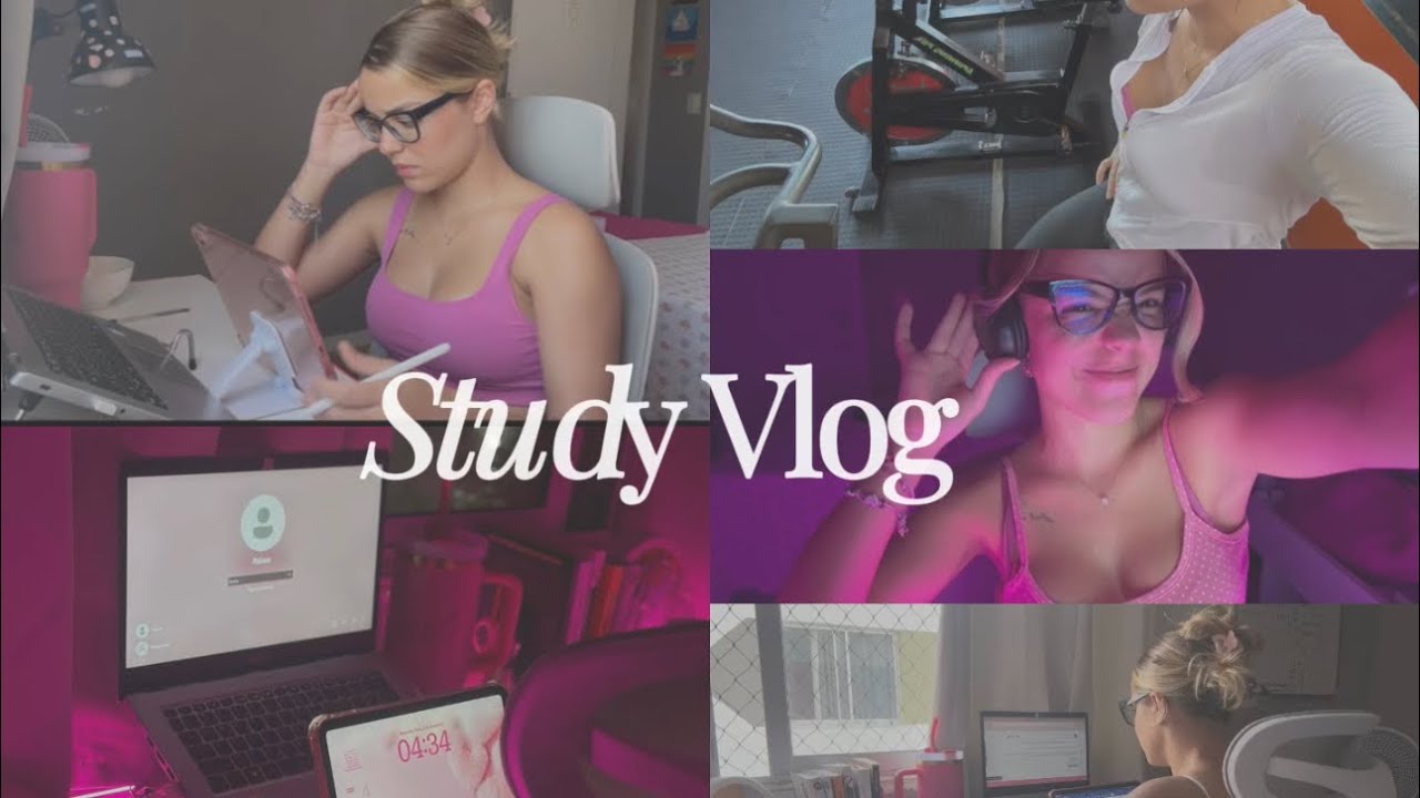 Um dia de estudos comigo | Acordando às 4h30 | Dicas de materiais | STUDY VLOG 