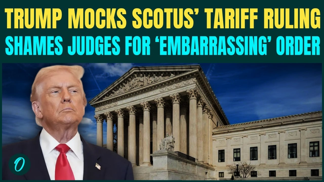 FULL VIDEO: Trump’s ALL OUT Attack on U.S’ Supreme Court’s Tariff Ruling; Trump Vs SCOTUS Explodes