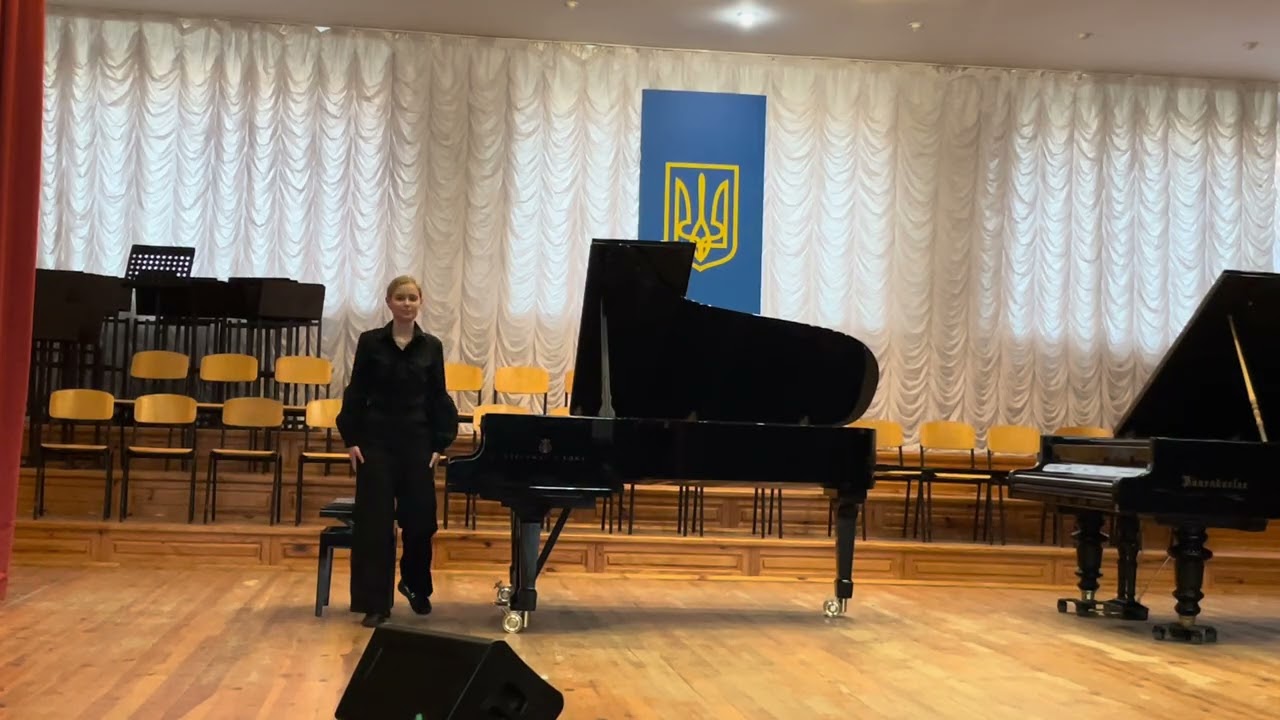 Бодун Соломія: Й.Гайдн Соната До мажор 1ч.Hob.XVI номер 50; Ф.Ліст, концертний етюд «la leggierezza»