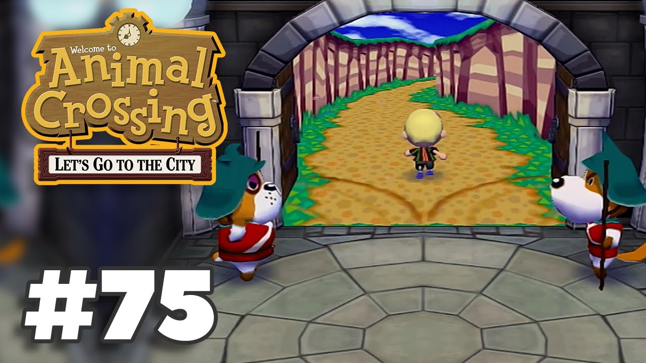 Animal Crossing City Folk - Visiting Someones Town (Let's Play Ep 75)