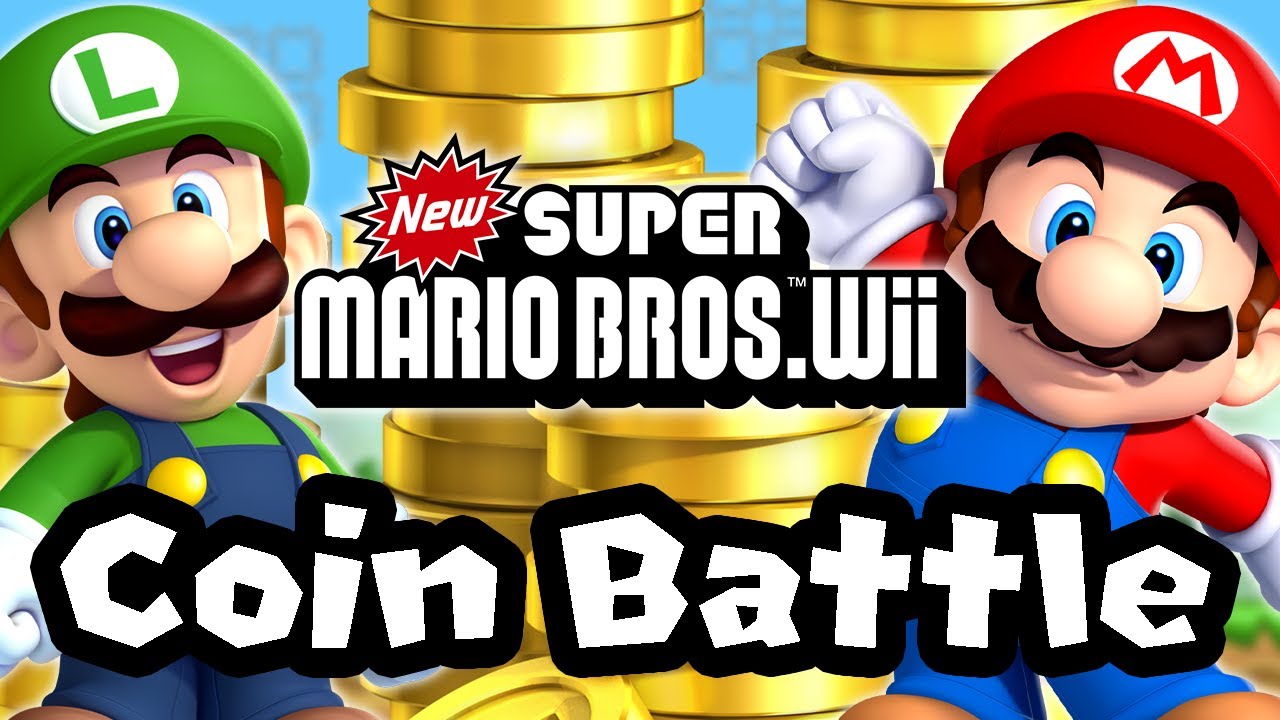 БОЙ МОНЕТАМИ!!! | New Super Mario Bros. Wii — Бонус — Битва монетами (при участии Gameoyeah)