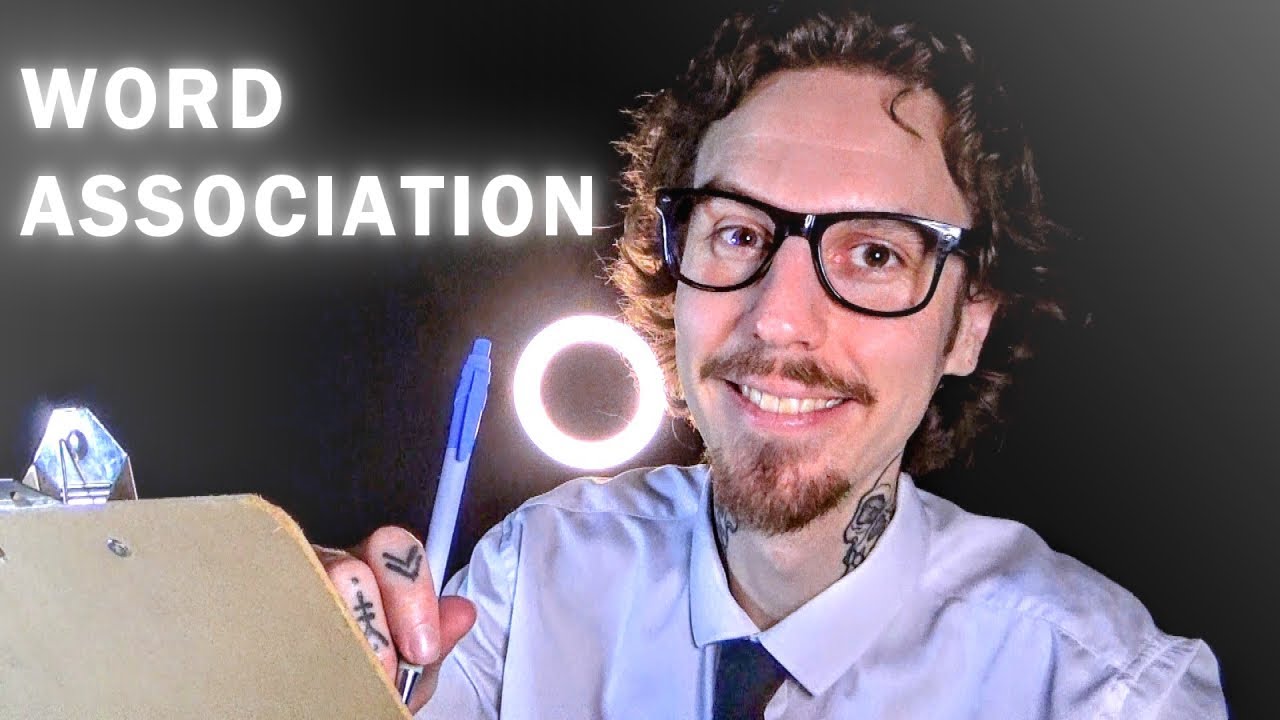 ASMR WORD ASSOCIATION GAME ASKING YOU 200 QUESTIONS PSYCHOLOGIST ROLEPLAY (eyes closed fall asleep)
