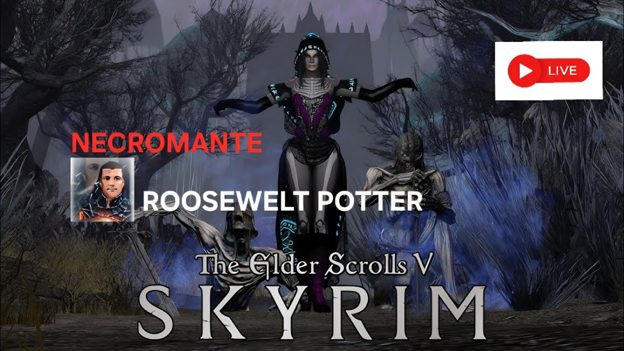 Live Skyrim Anniversary Edition / Necromancer☠️👻