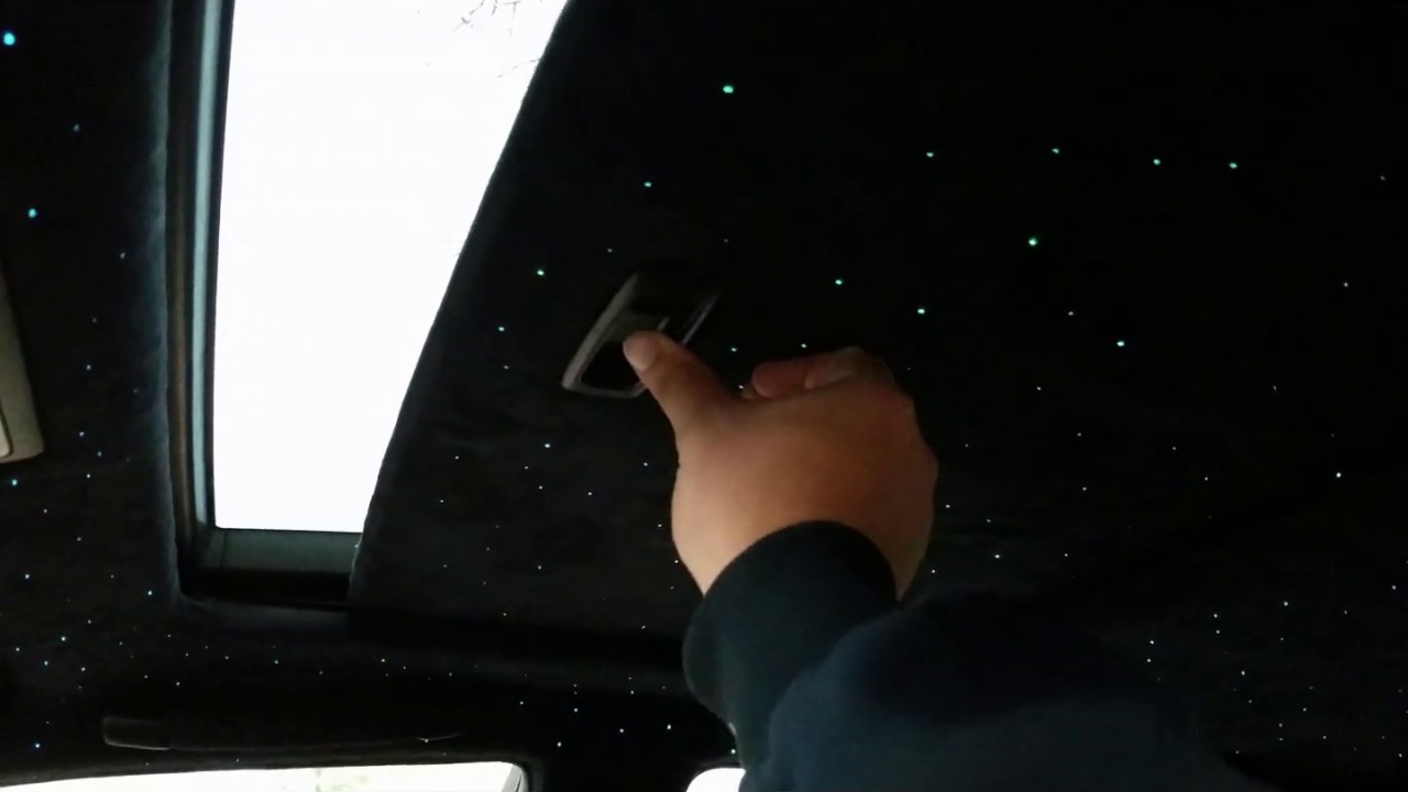 450 Custom Fiber Optic Twinkle Star Effect Headliner & Sunroof Cover - Lexus GS