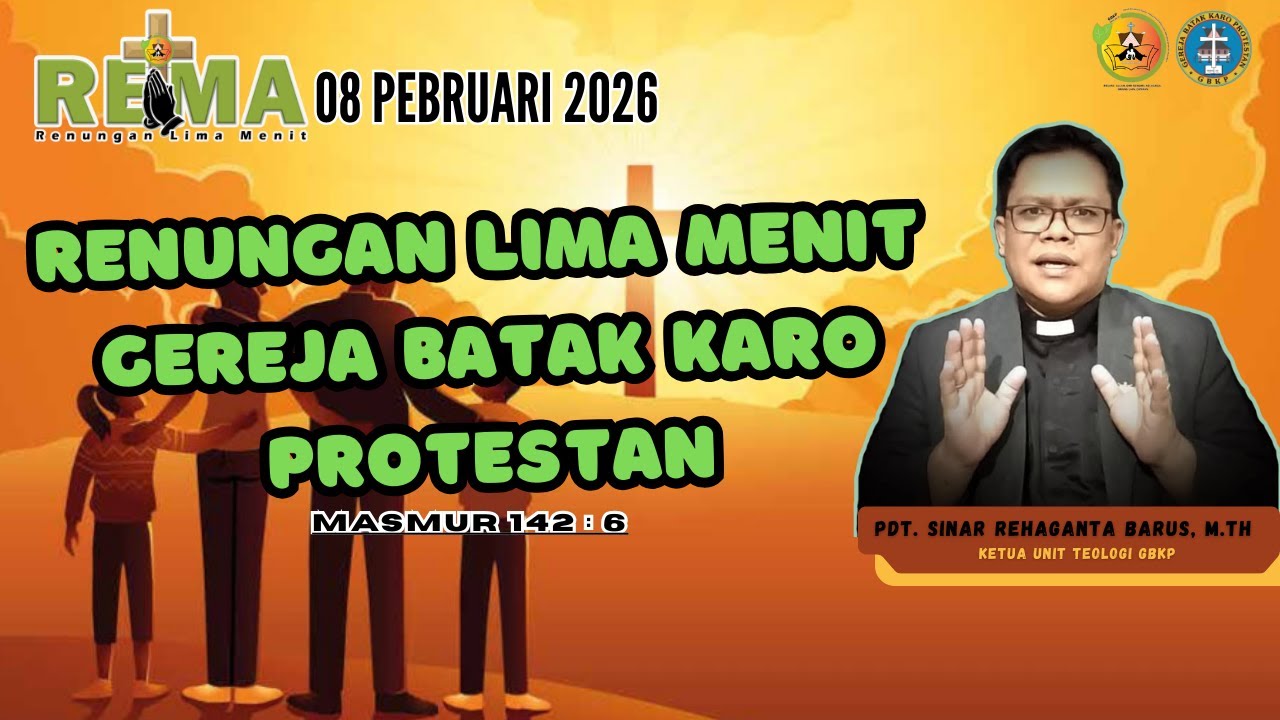 RENUNGAN LIMA MENIT GBKP -  08 PEBRUARI  2026