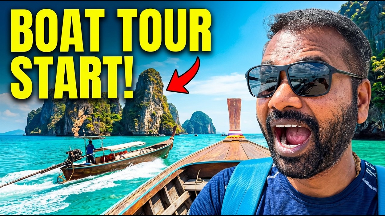 I Paid ₹3,200 for a PRIVATE Boat Inside Phi Phi Island 🇹🇭 (Thailand's #1 Island Tour from Phuket)